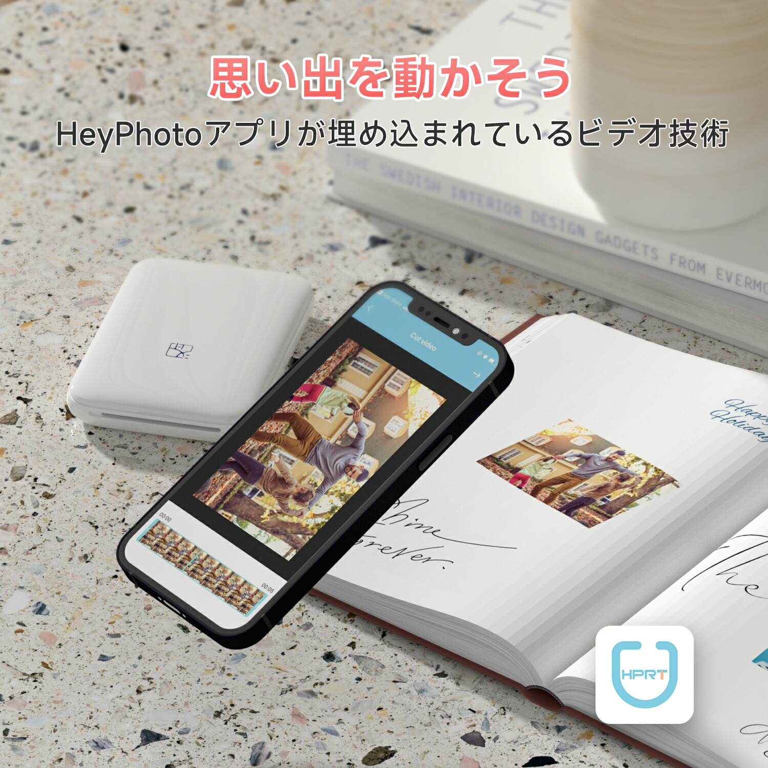 楽天市場】【15％OFFクーポンあり】モバイルプリンター 小型 フォト