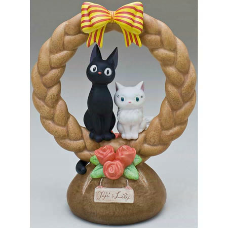 楽天市場】魔女の宅急便 ジジ＆リリー ジブリオルゴール パンリース