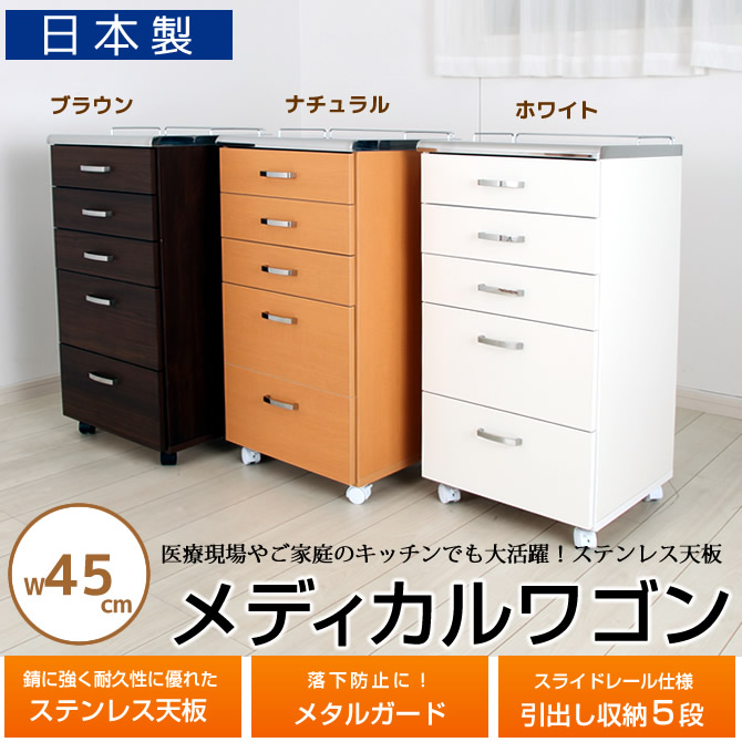 楽天市場】＼ポイント5倍☆28日まで！／ キャスター付収納ワゴン