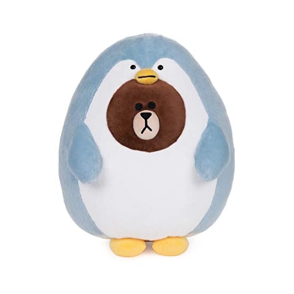 楽天市場】ガンド ラインフレンズ LINEフレンズ ぬいぐるみ ブラウン