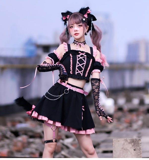 楽天市場】ロリータ ドレス 衣装 ワンピース リボン コスプレ ゴスロリ