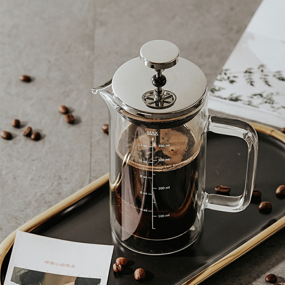 楽天市場】IwaiLoft ダブル コーヒープレス フレンチプレス コーヒー