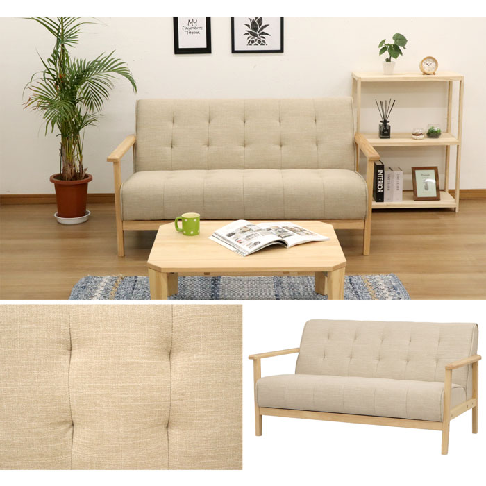 楽天市場】ソファ 2人掛け ソファー 2人掛けソファ コンパクトソファ