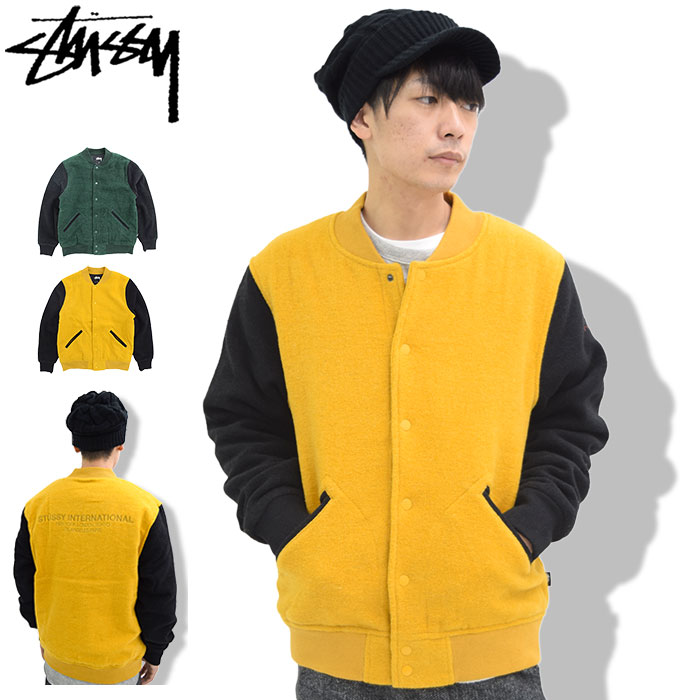 楽天市場】ステューシー STUSSY ジャケット メンズ Jackson Varsity