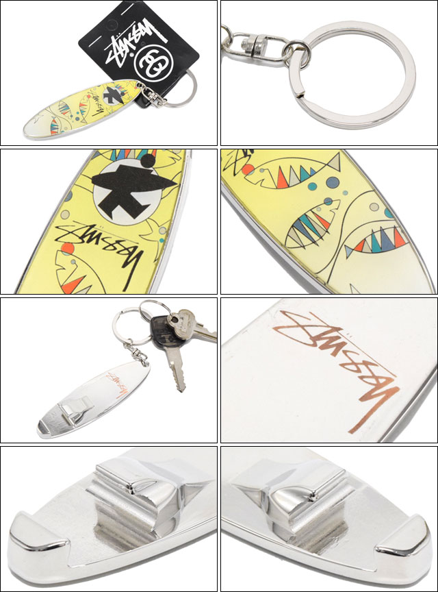 楽天市場】ステューシー STUSSY Surfboard Bottle Opener キーホルダー