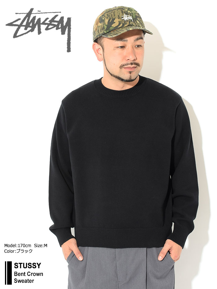 楽天市場】ステューシー STUSSY セーター メンズ Bent Crown ( stussy