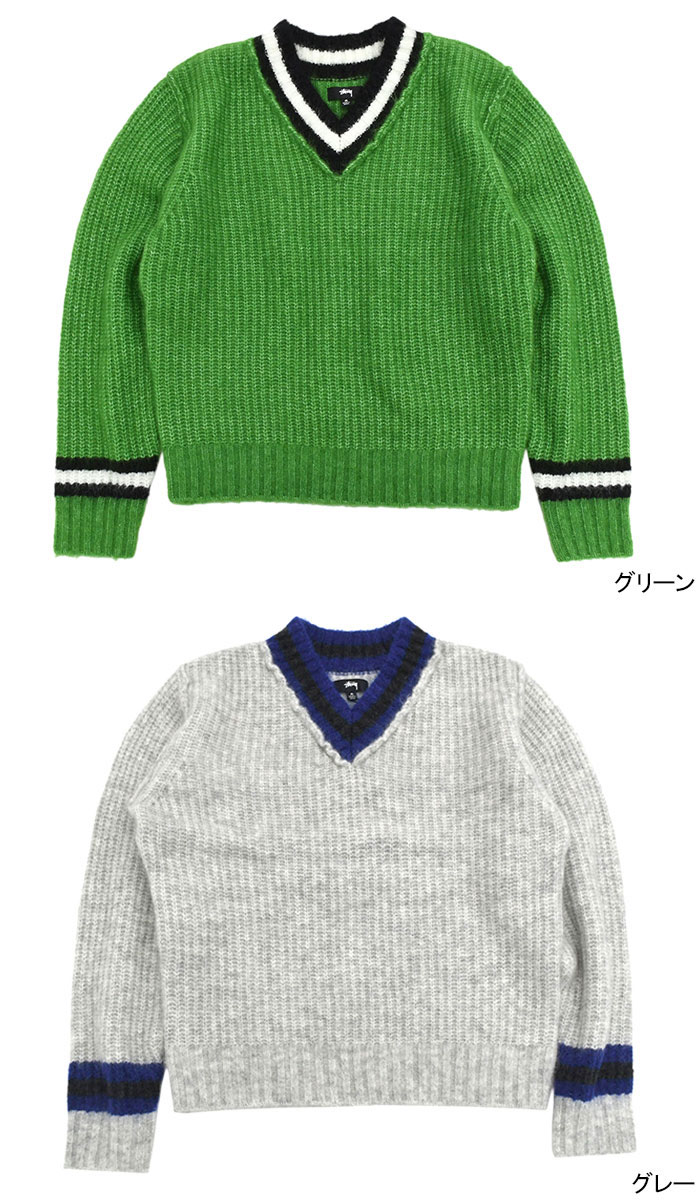 楽天市場】ステューシー STUSSY セーター メンズ Mohair Tennis