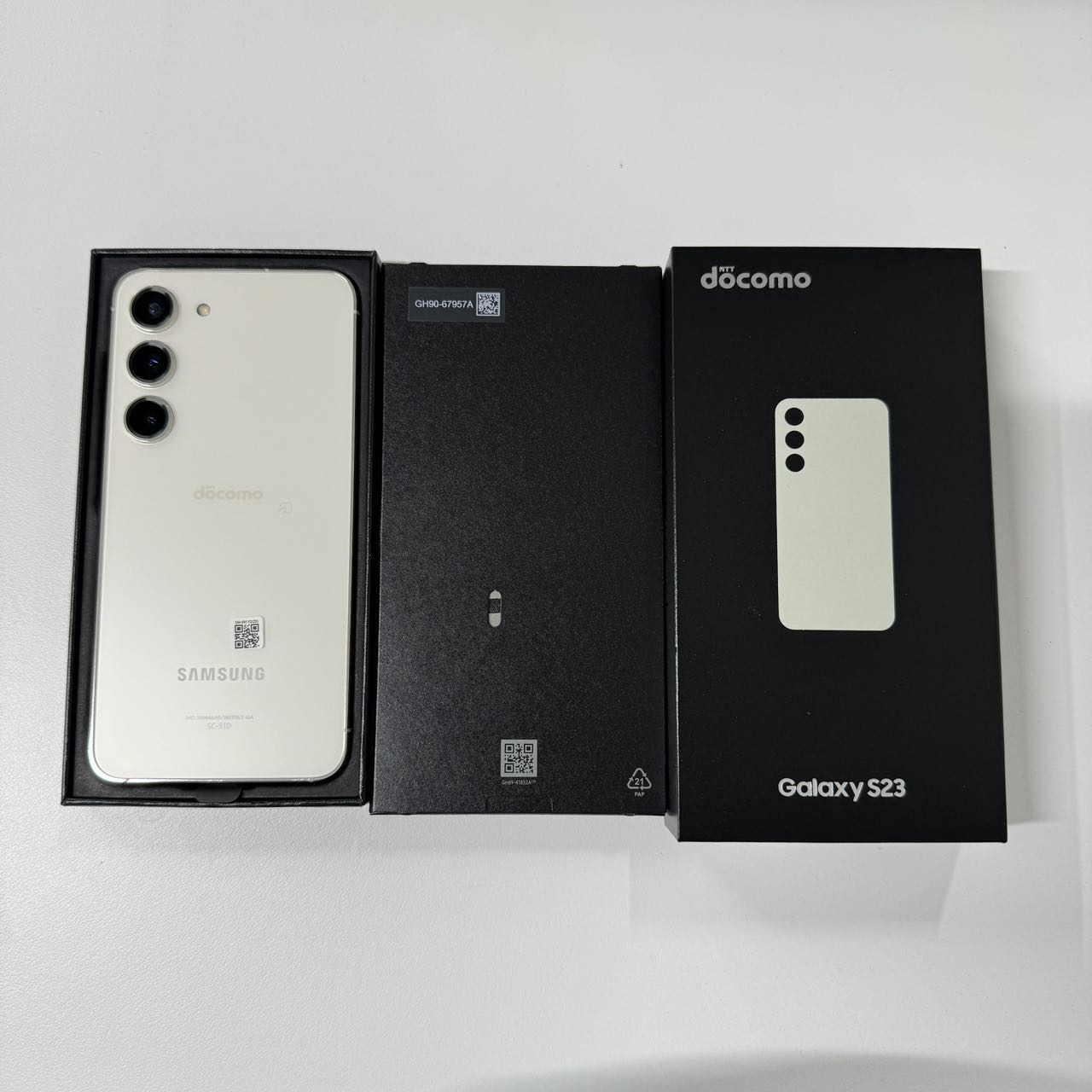 楽天市場】「新品未使用」 Galaxy S23 SC-51D クリーム RAM 8GB