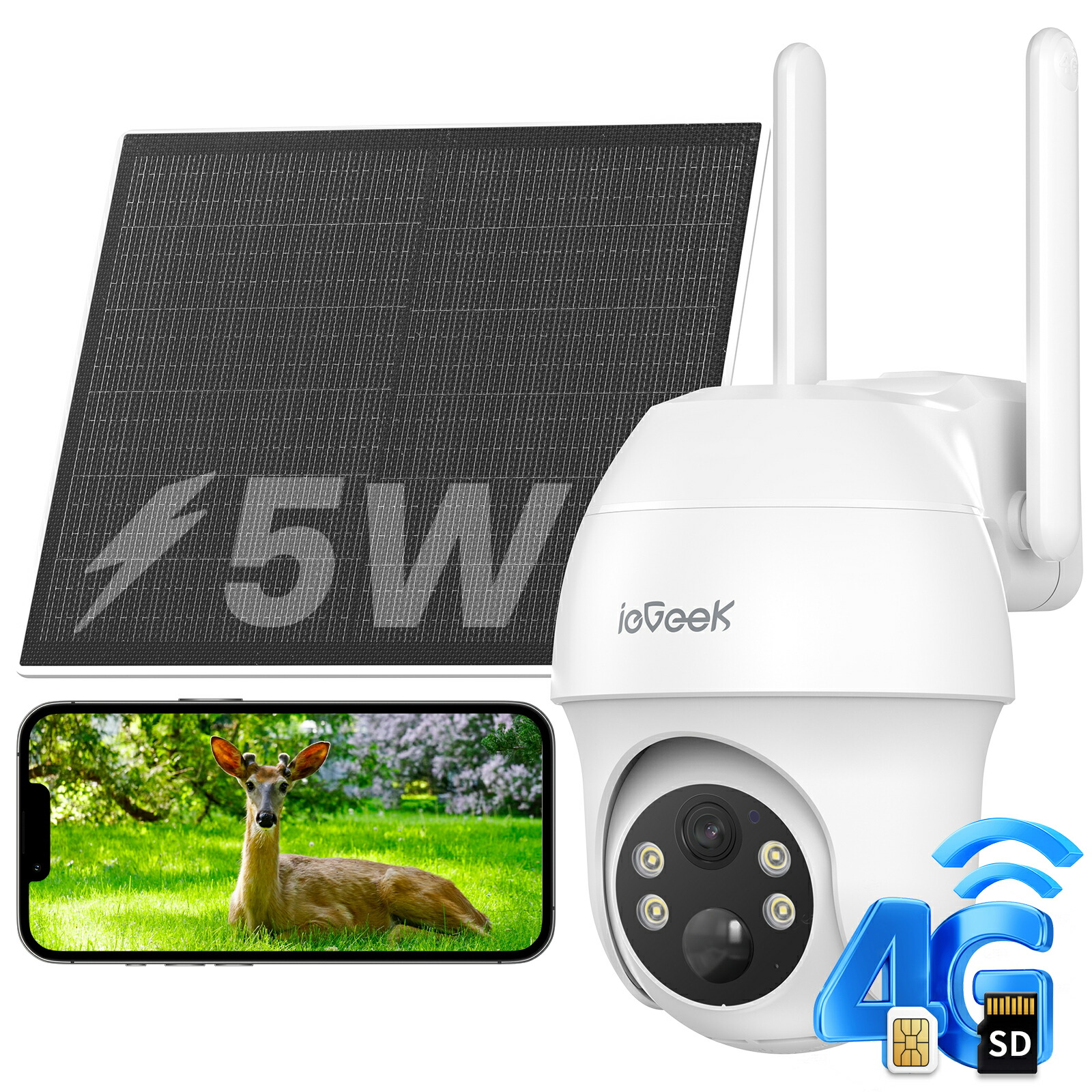 楽天市場】【24時間連続録画 ・最大800万高画素 ・永久にクラウド無料