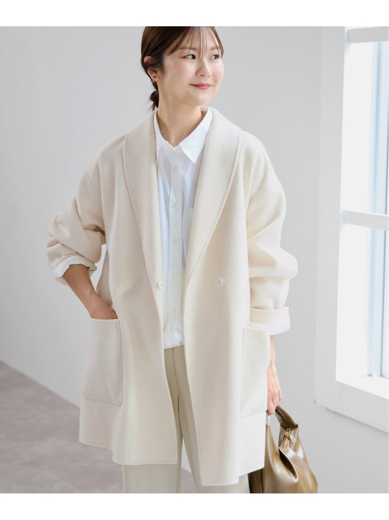 楽天市場】SUPER140 ダブルフェイスベルテッドコート SLOBE IENA