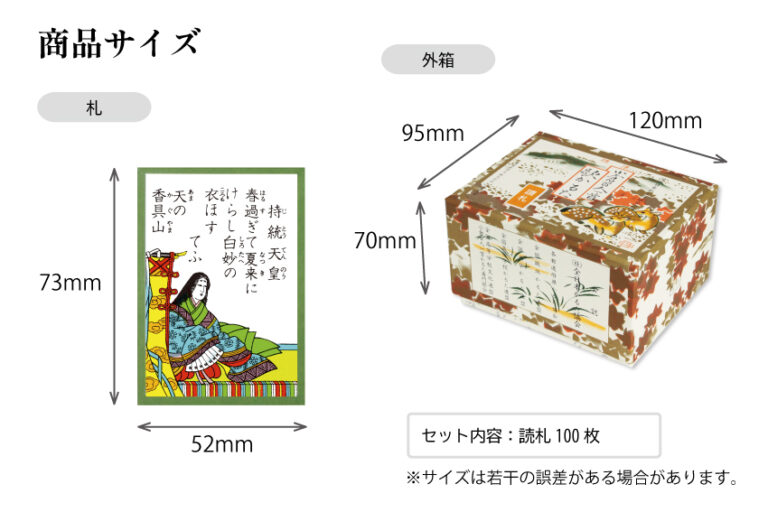 楽天市場】小倉百人一首(Ooishi Tengudo) 競技用百人一首の公式かるた