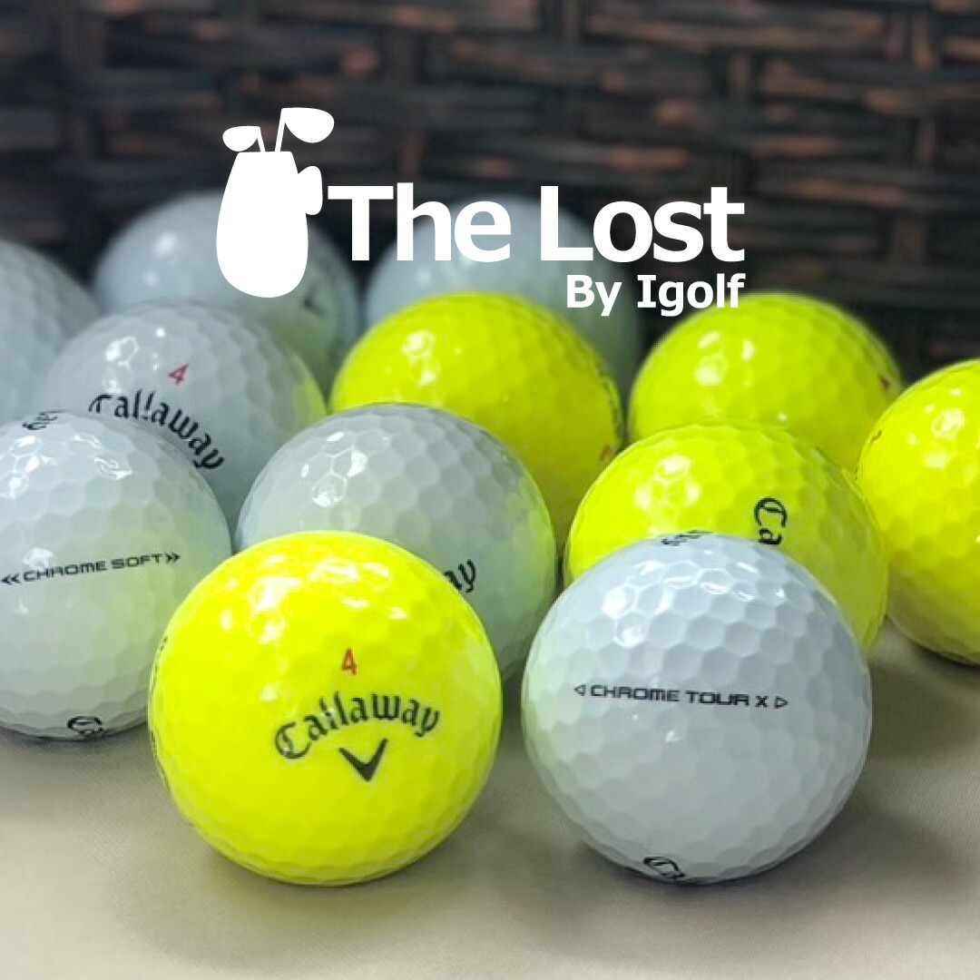 楽天市場】ゴルフボール ロストボール Callaway キャロウェイ CHROME