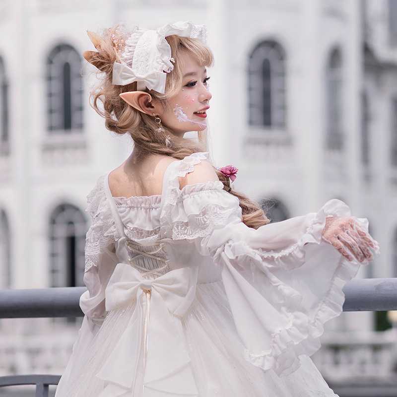 楽天市場】コスプレロリータ 上質シフォンブラウス レディースシャツ