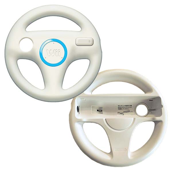 楽天市場】Wii ニンテンドーWii リモコン ハンドル セット 任天堂 純正