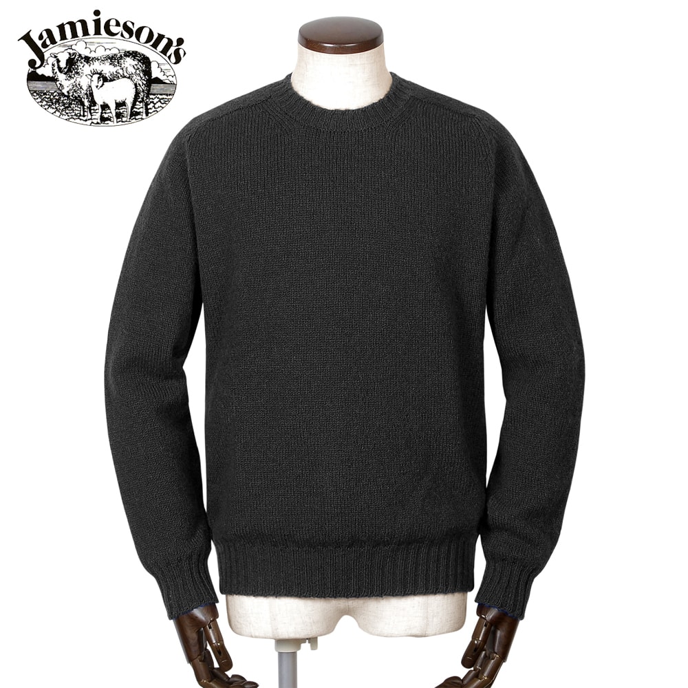 楽天市場】ジャミーソンズ Jamieson's ／ シェトランドウールクルー