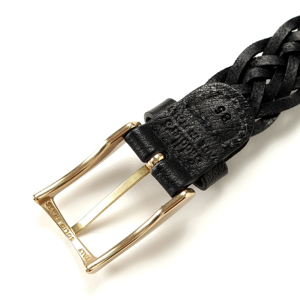楽天市場】サドラーズ Saddler's ／ ゴールドバックル30mm幅手編み