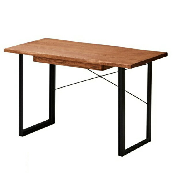 楽天市場】木製デスク 幅120 北欧 木製 天然木 オーク材 奥行60cm 奥行