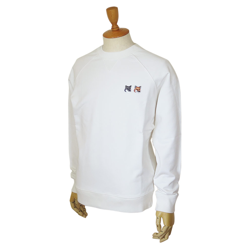 楽天市場】メゾンキツネ スウェット 長袖 ダブルフォックス ヘッド