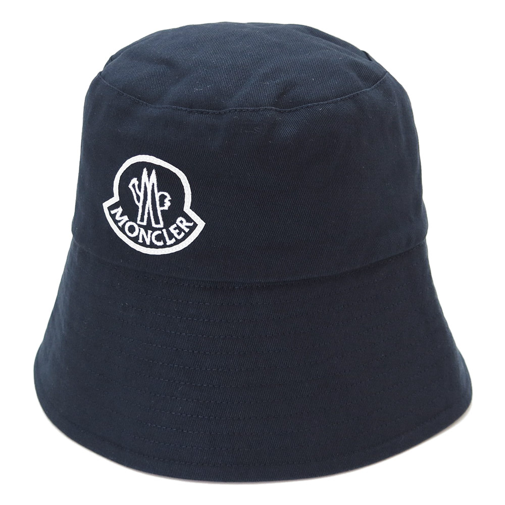 楽天市場】モンクレール バケットハット 帽子 バケツハット ロゴ刺繍