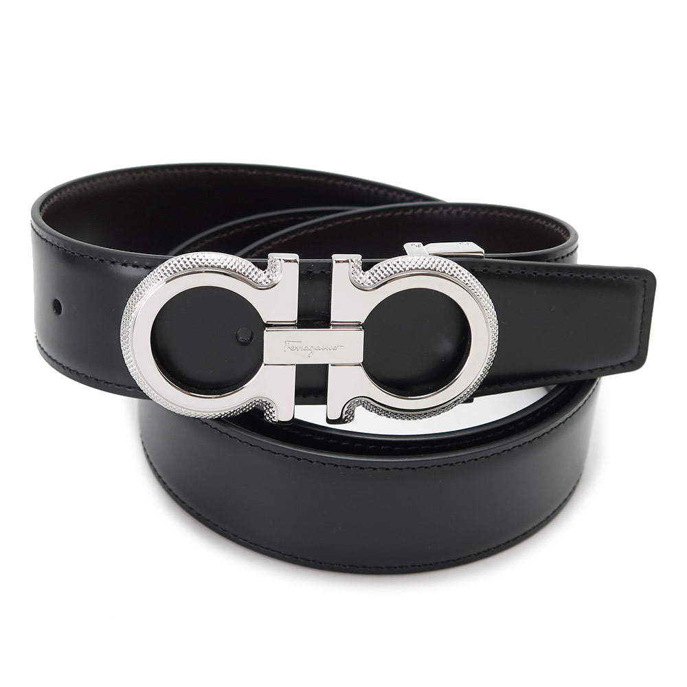 楽天市場】フェラガモ ベルト メンズ リバーシブル ダブル ガンチーニ