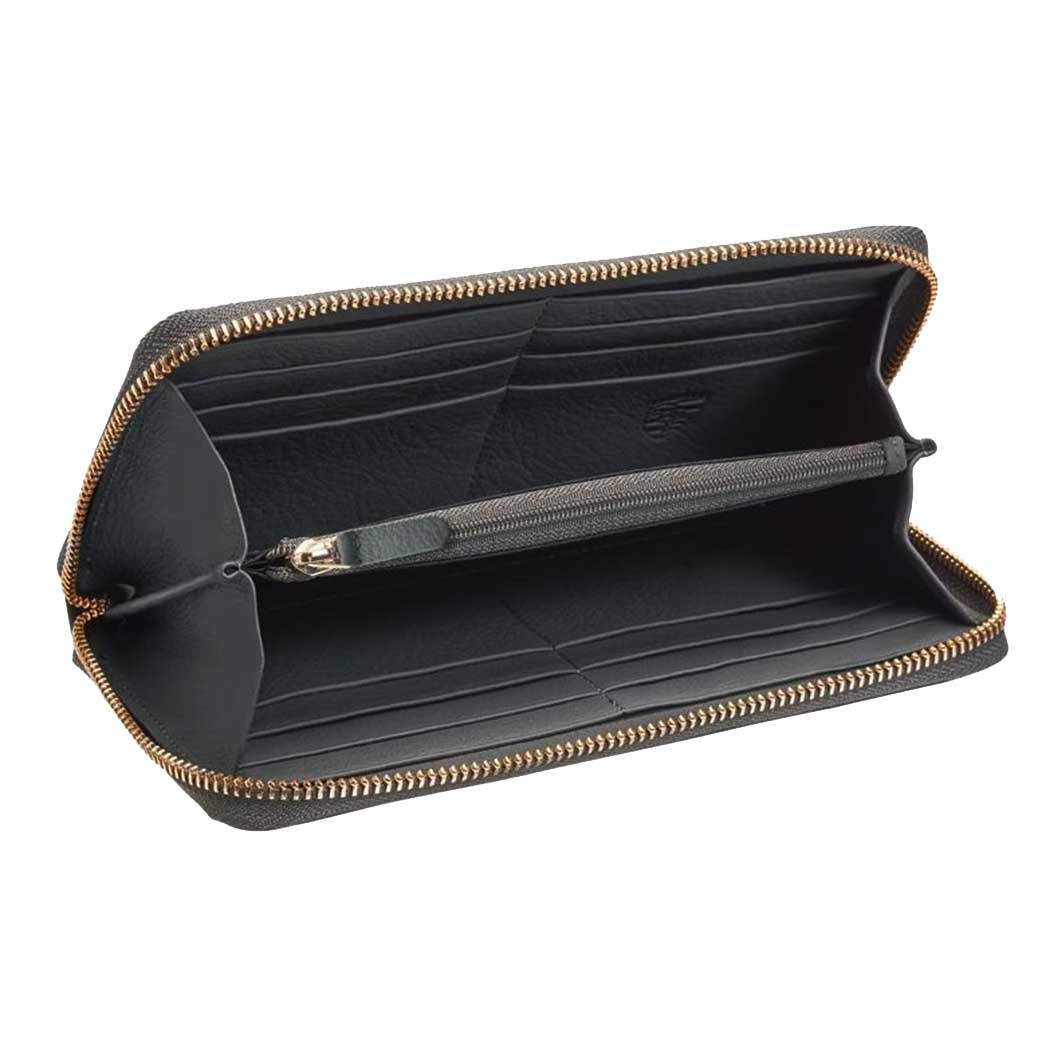 楽天市場】【 ポルシェ 純正 】 レザー 長財布 グレー 牛革 ロゴ