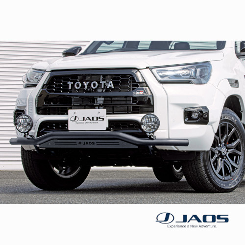 楽天市場】jaos フロントスキッドバー ハイラックスの通販