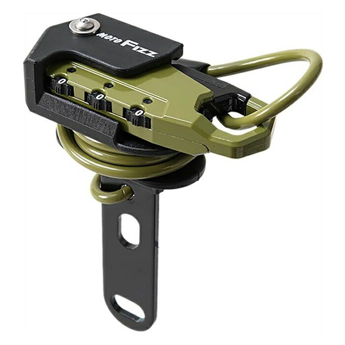 楽天市場】タナックス MF-4757 ヘルメット用ワイヤーロック ストレート