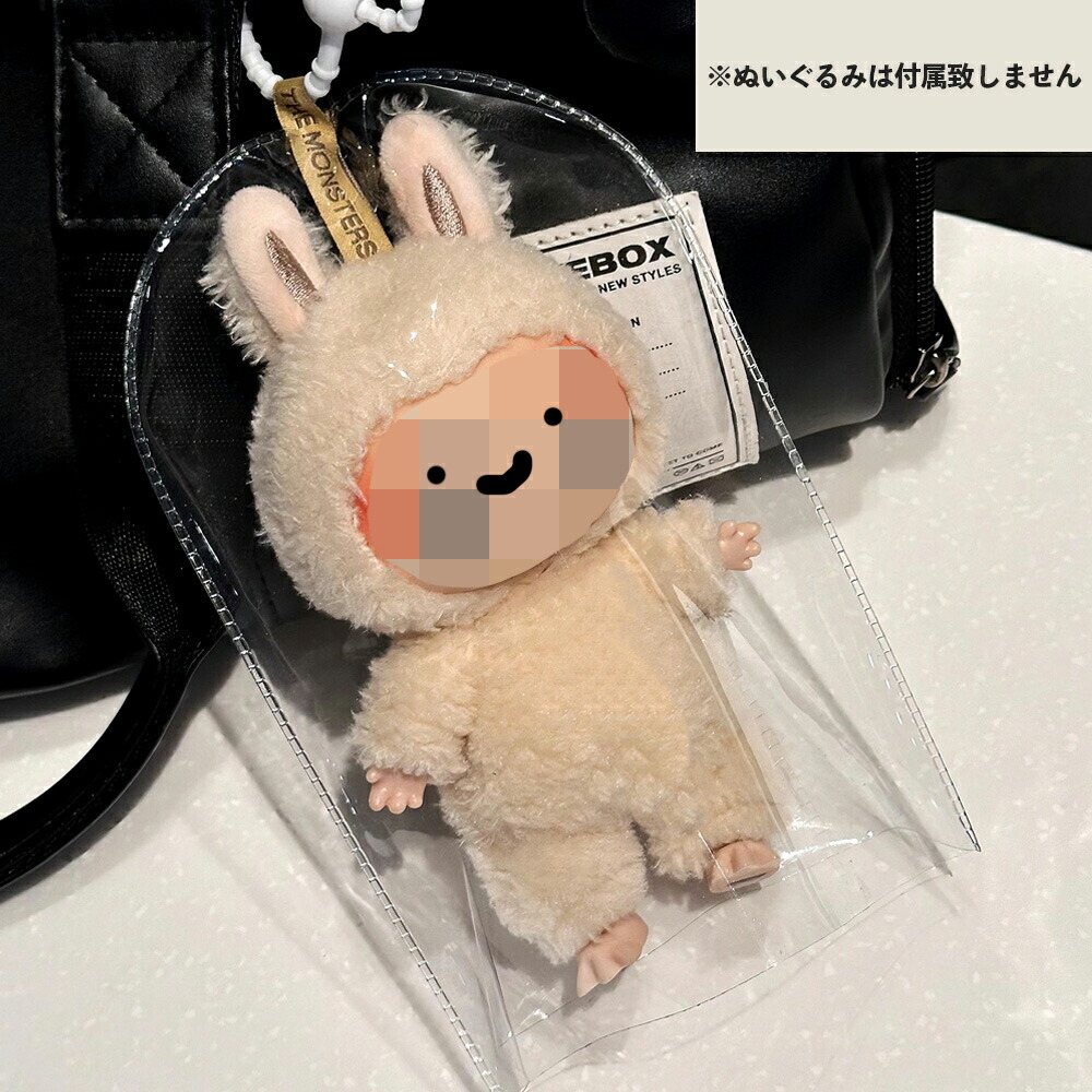 楽天市場】LABUBU ケース ラブブ 保護カバー クリア 透明 ソフト