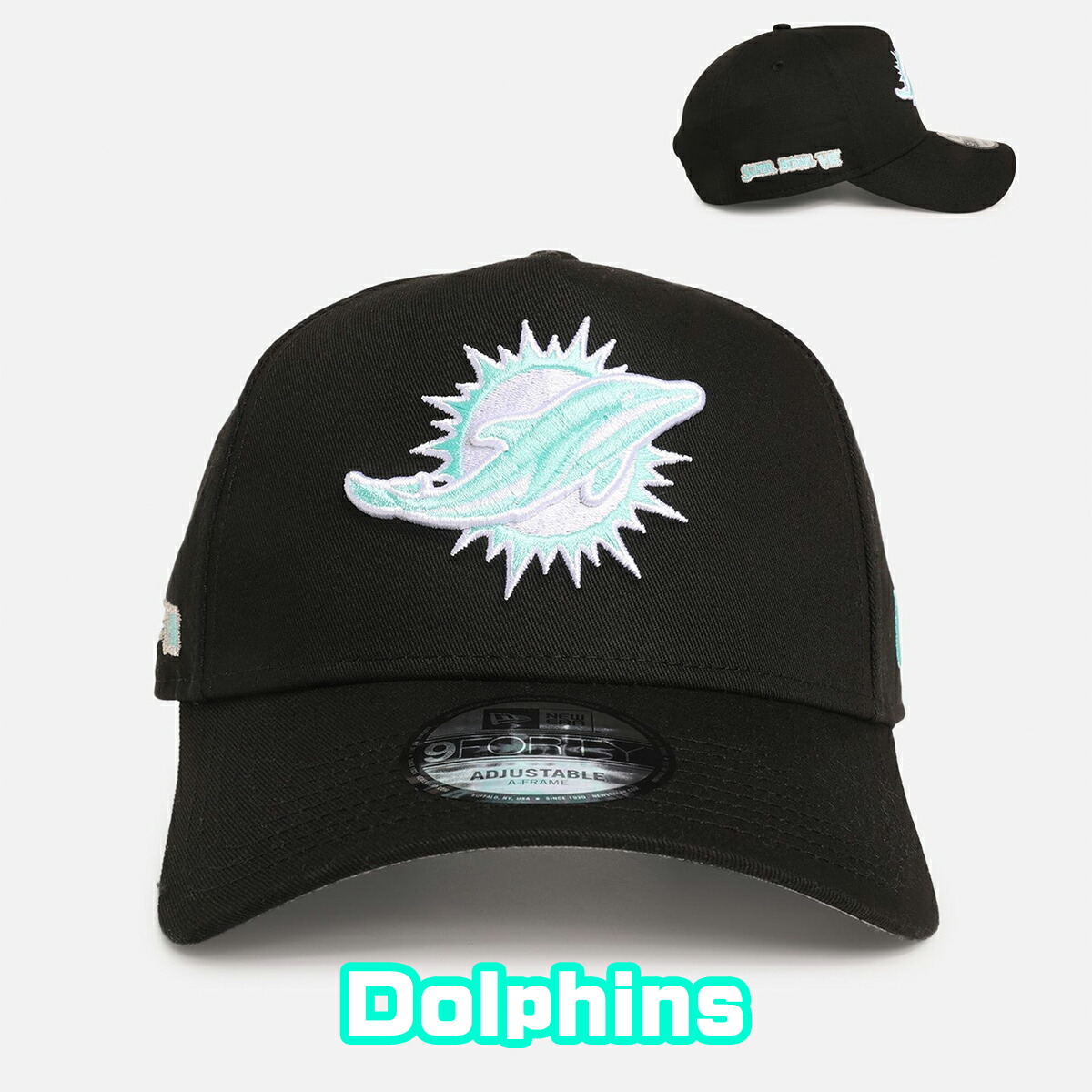 楽天市場】ニューエラ キャップ NEW ERA 帽子 Black Aqua 9FORTY A