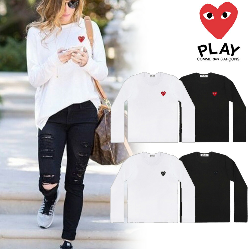 楽天市場】コムデギャルソン Tシャツ 長袖 レディース COMME des