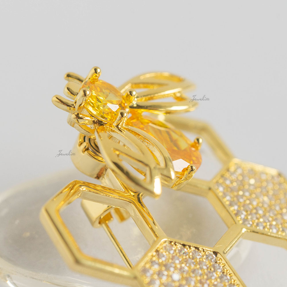 楽天市場】Jeweliss 蜂 ブローチ アベイユ Abeille ミツバチ