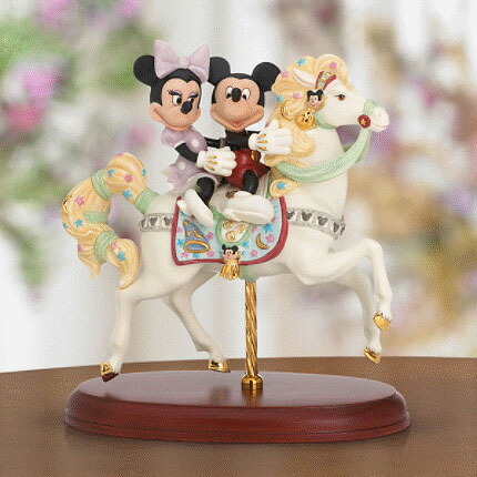楽天市場】レノックス LENOX ミッキー＆ミニー カルーセル ロマンス
