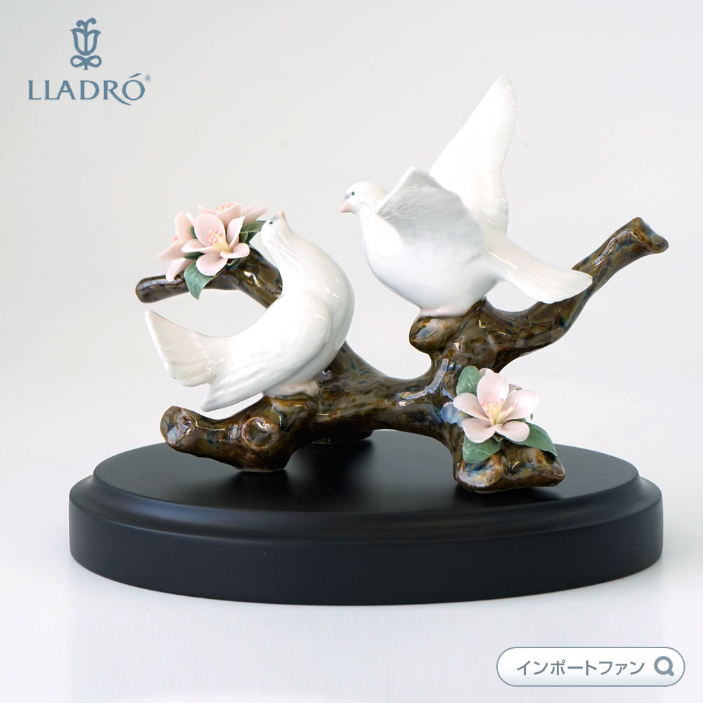 楽天市場】リヤドロ 桜の唄 01008422 LLADRO 白い鳩 鳥 置物 ギフト