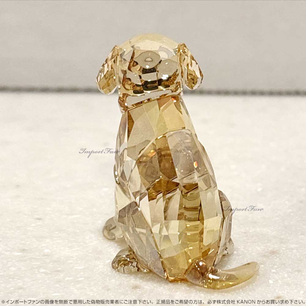 楽天市場】スワロフスキー ゴールデン レトリバー 座り 1142825