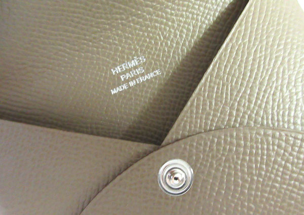 楽天市場】≪ 新品 ≫ エルメス カードケース カルヴィ エトゥープ