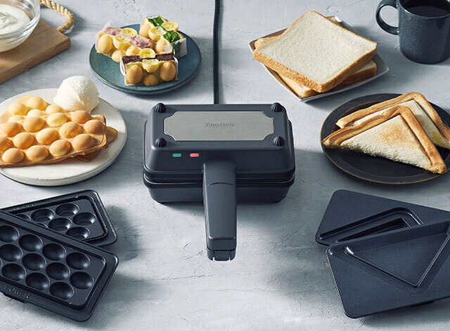 楽天市場】ワッフルメーカー ビタントニオ 【豪華特典付き】 エッグ