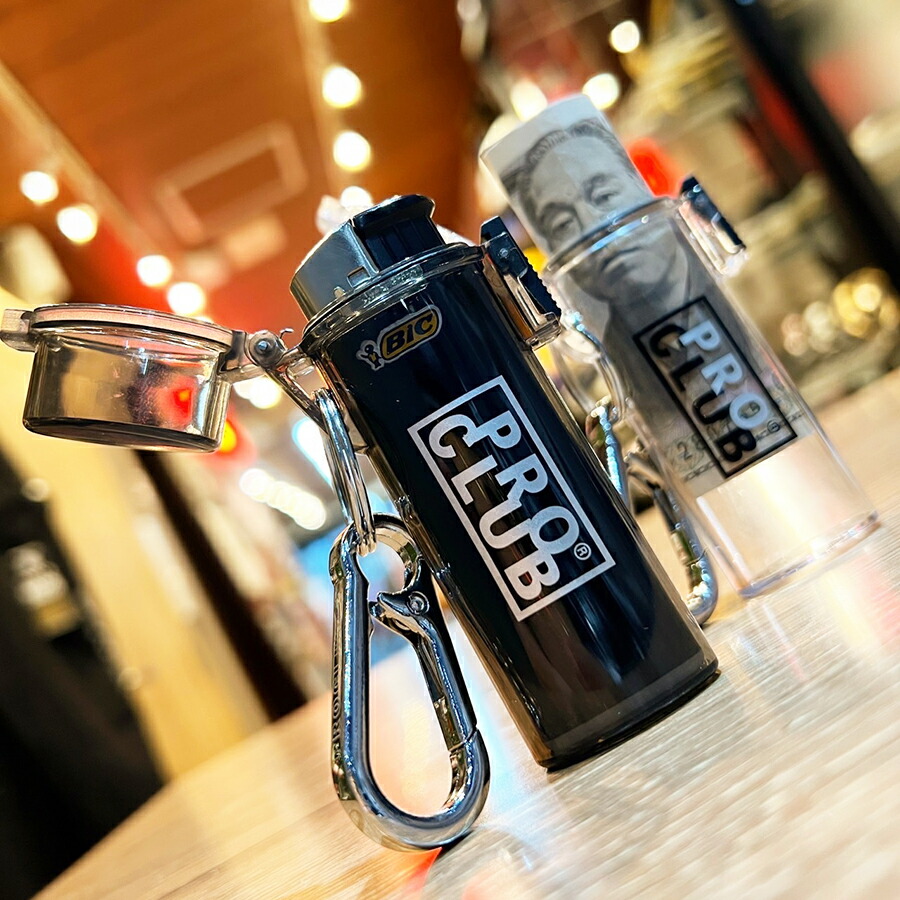 楽天市場】【メール便対応】PRO CLUB LIGHTER CASE KEYCHAIN【CLEAR