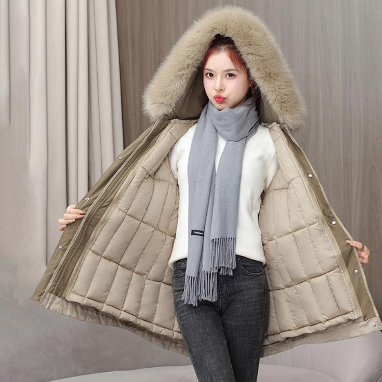 楽天市場】 レディース ふわふわ マウンテンパーカー ロング ライナー