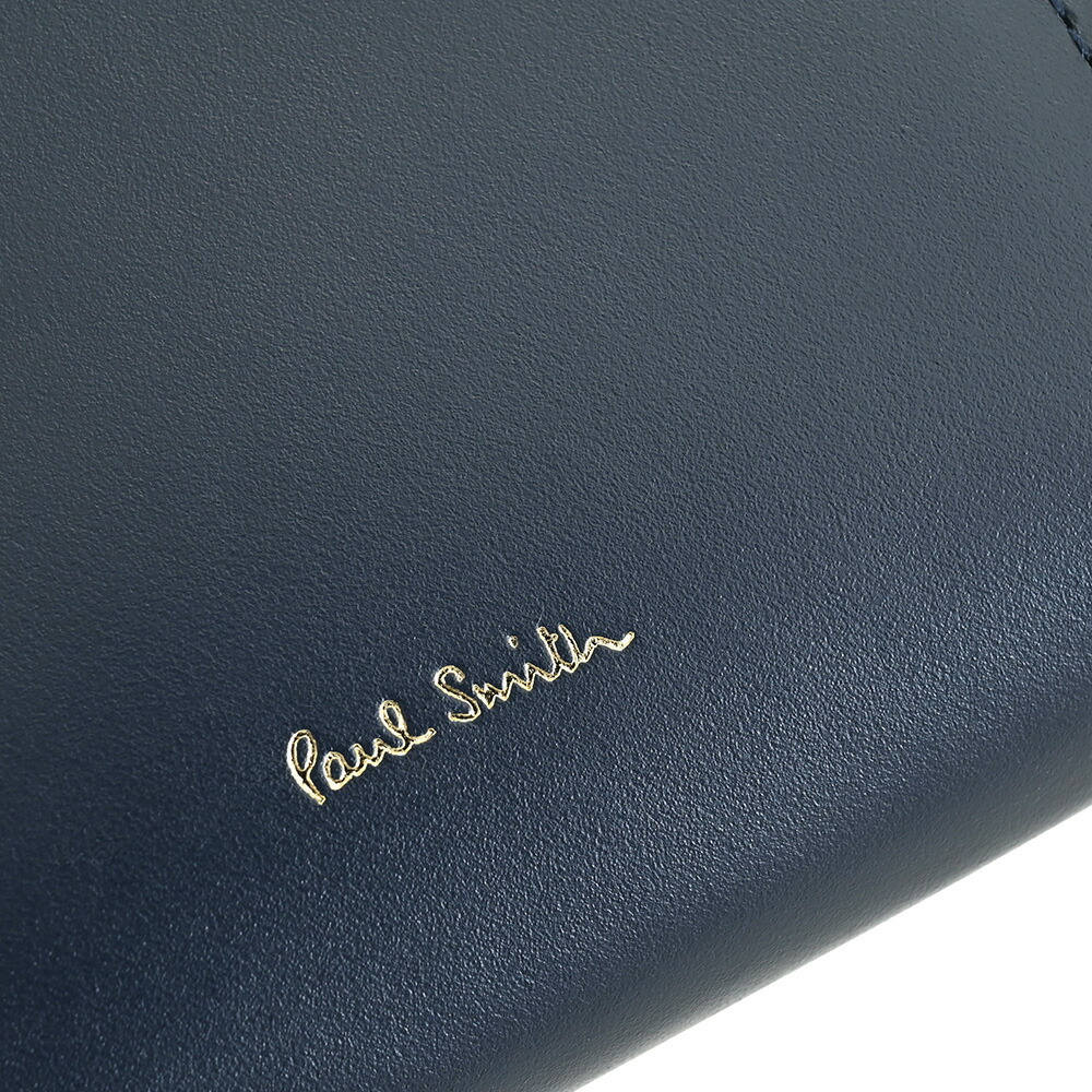 楽天市場】ポールスミス 財布 二つ折り財布 L字ファスナー 紺(ネイビー