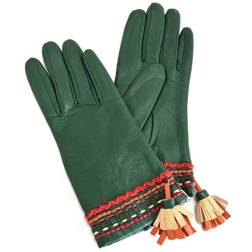 楽天市場】ヴィヴィアンウエストウッド 手袋 緑(グリーン) Vivienne
