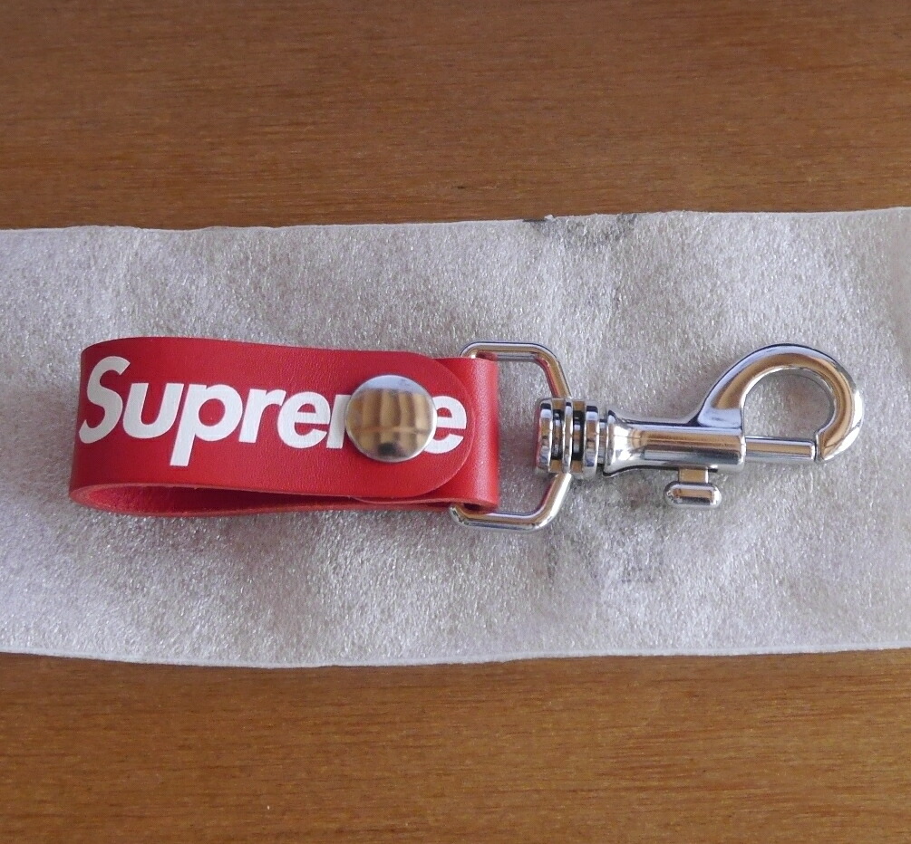 楽天市場】Supreme(シュプリーム) Leather Key Loop(レザー