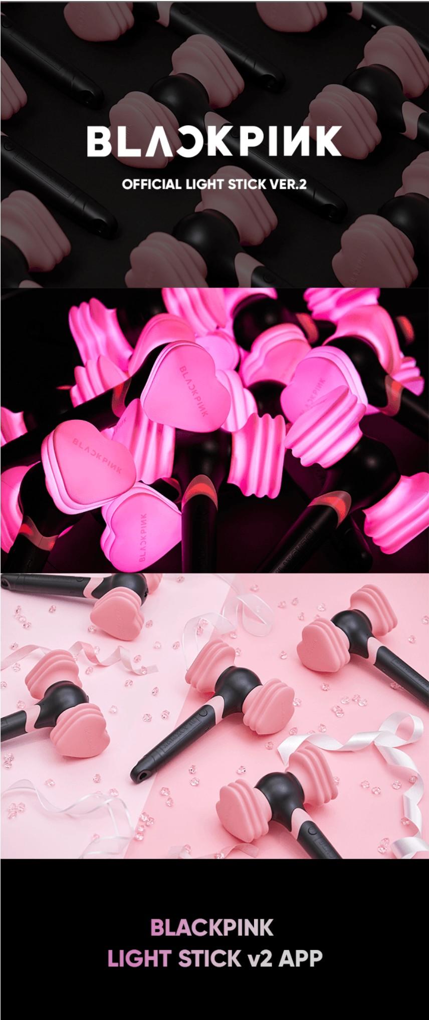 楽天市場】BLACKPINK - OFFICIAL LIGHT STICK ver.2 ブラックピンク