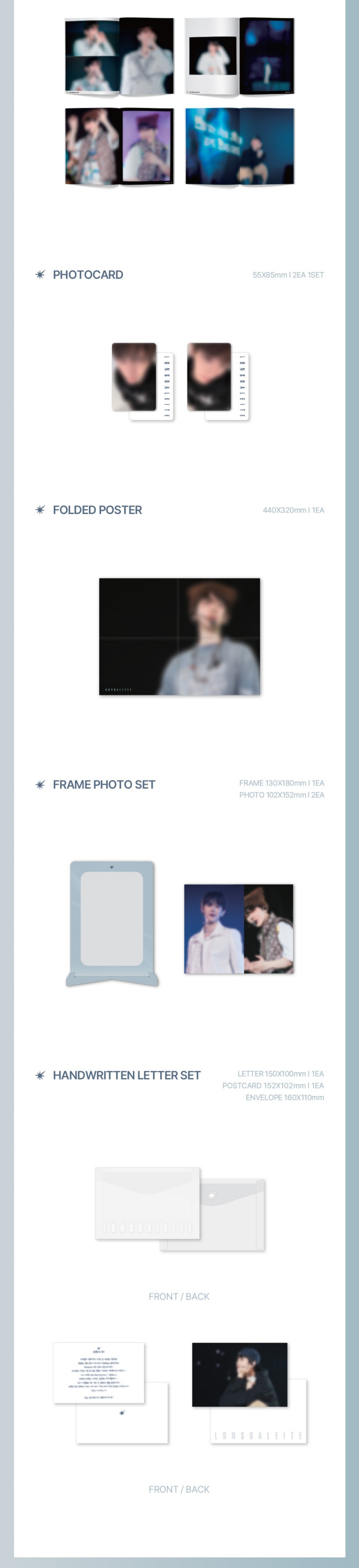 楽天市場】BAEKHYUN - 2024 BAEKHYUN ASIA TOUR [Lonsdaleite] in