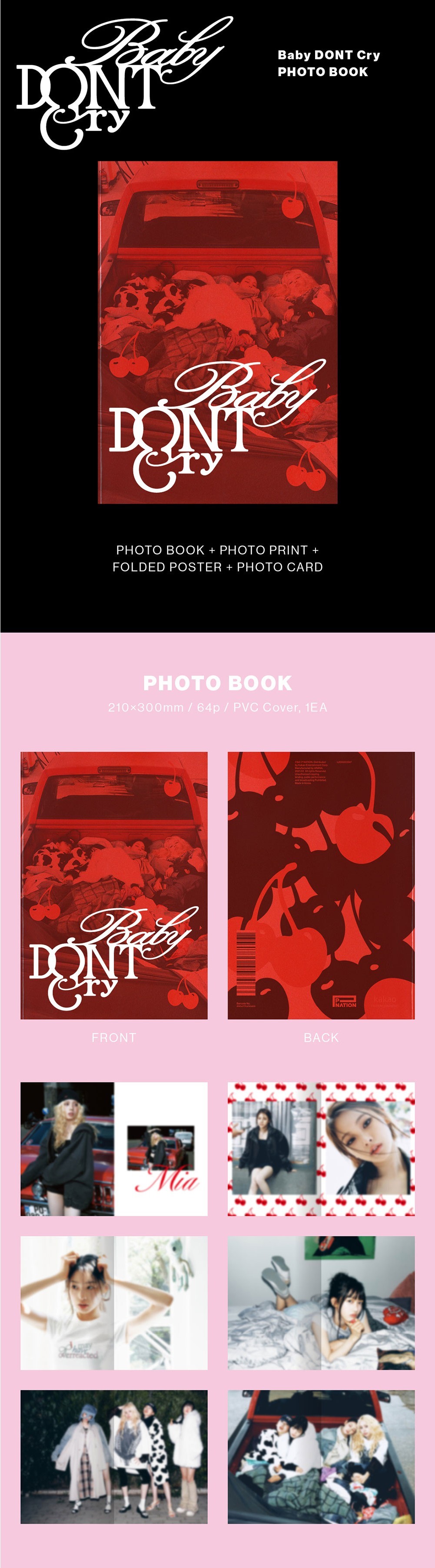 楽天市場】Baby DONT Cry - Debut Single 「F Girl」 (PHOTOBOOK