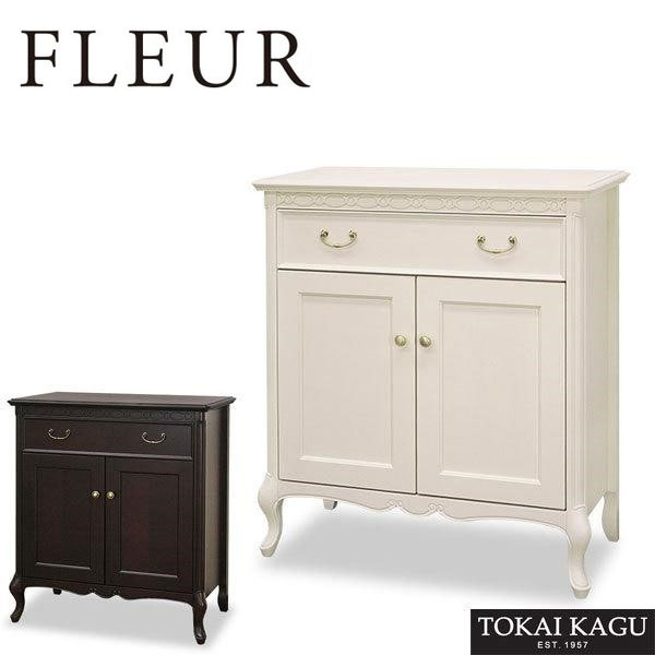 楽天市場】【開梱設置無料】 コンソールキャビネット 白 コンソール