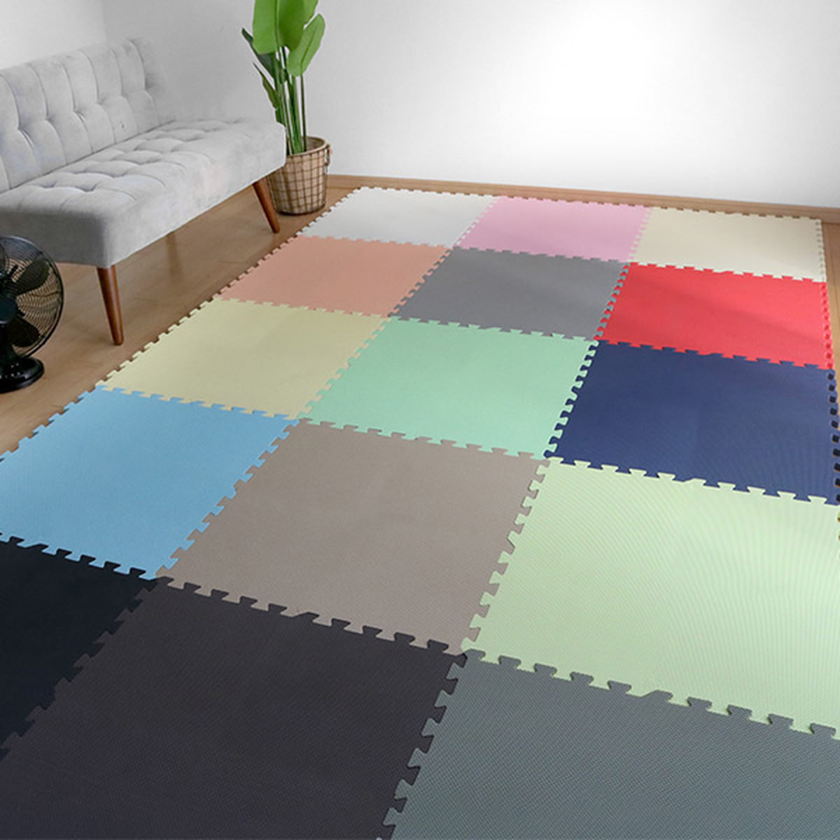 楽天市場】ジョイントマット 赤の通販