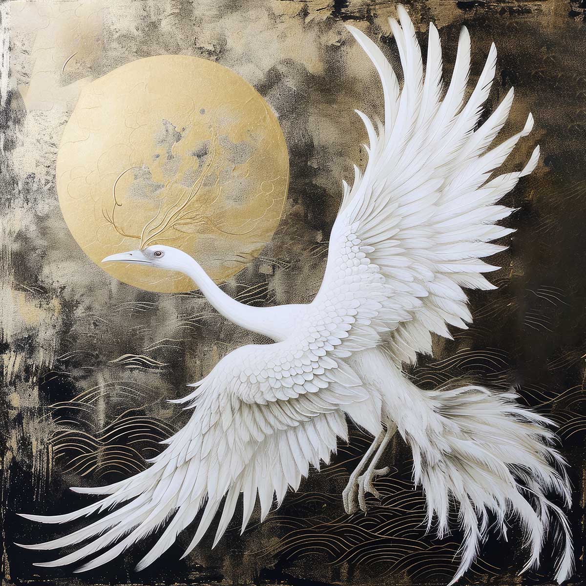 楽天市場】鳳凰 ほうおう フェニックス 開運 正方形ポスター 豪華 絵画