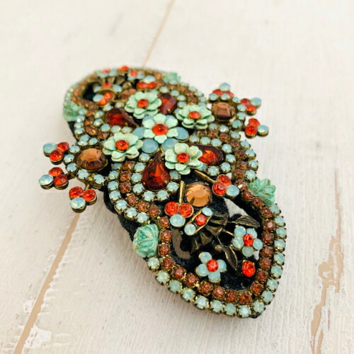 楽天市場】ミハエルネグリンバレッタMichal Negrin 髪留め 薔薇 ローズ