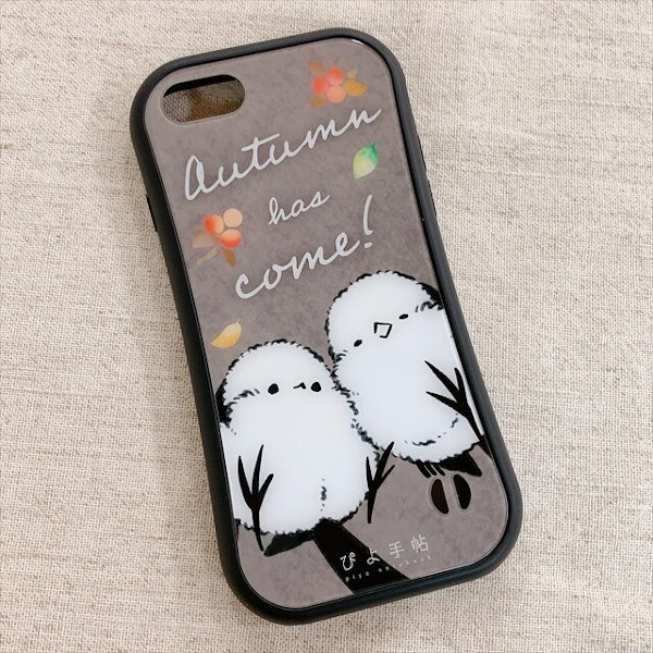 楽天市場】グリップケース フォンケース シマエナガのAutumn2020