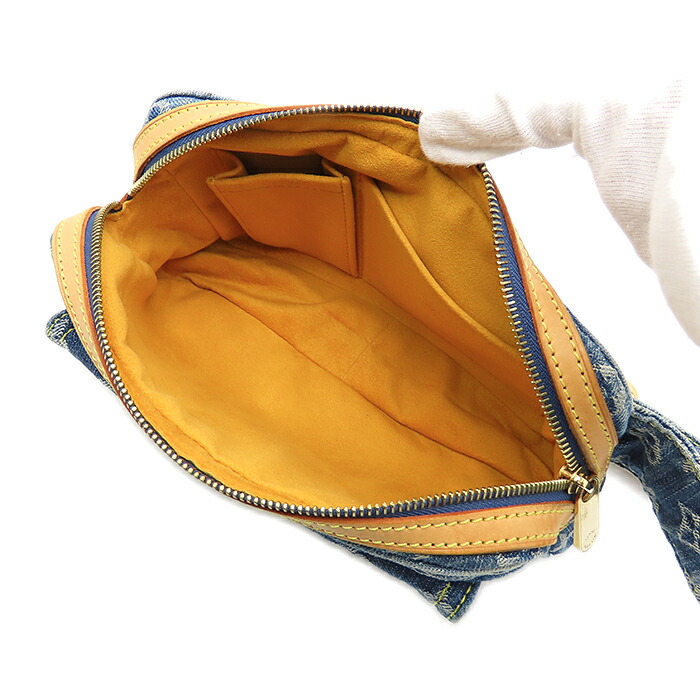 楽天市場】【ルイヴィトン】モノグラム デニム バムバッグ M95347